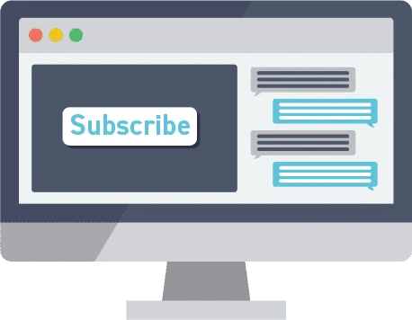 Video Asking Users to Subscribe