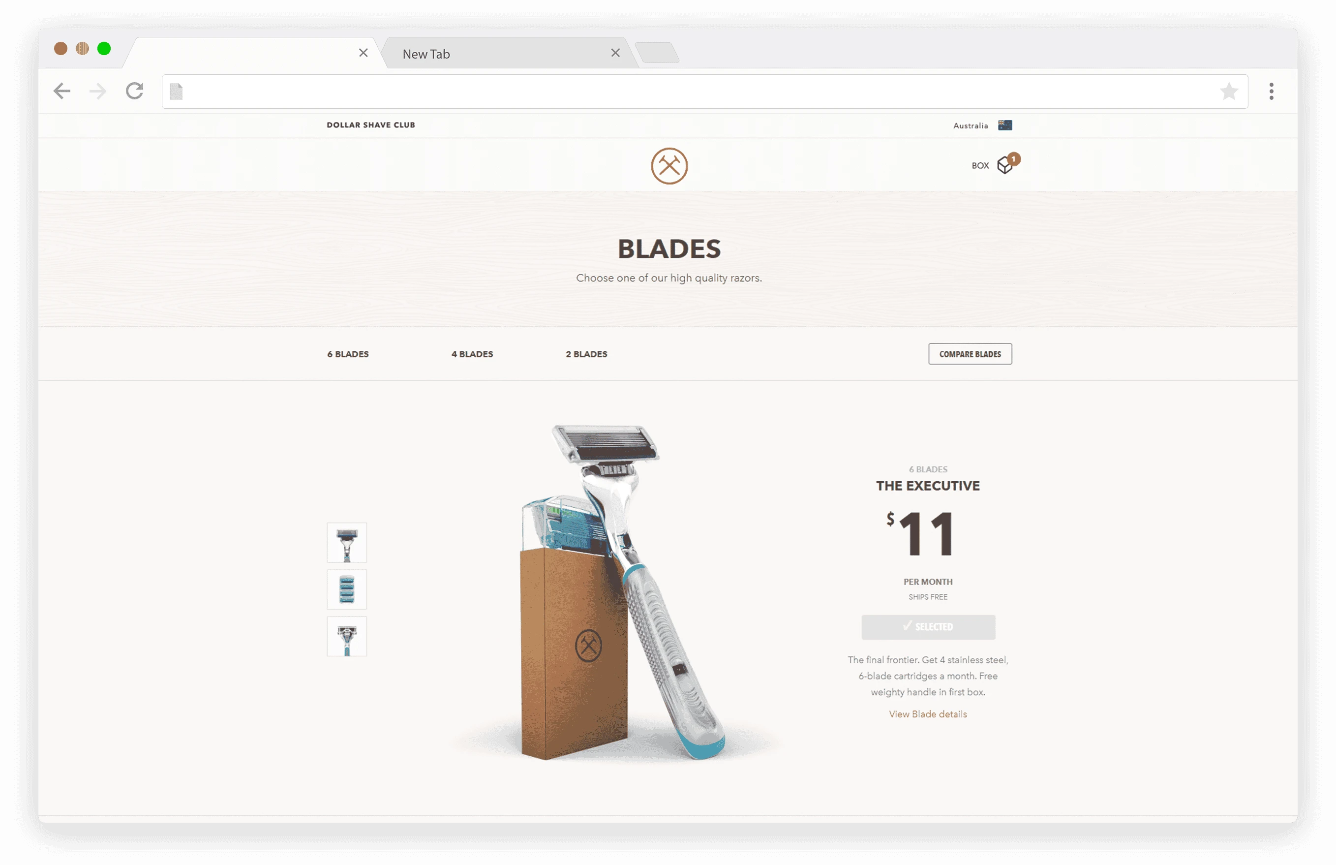 Dollar Shave Club Plans