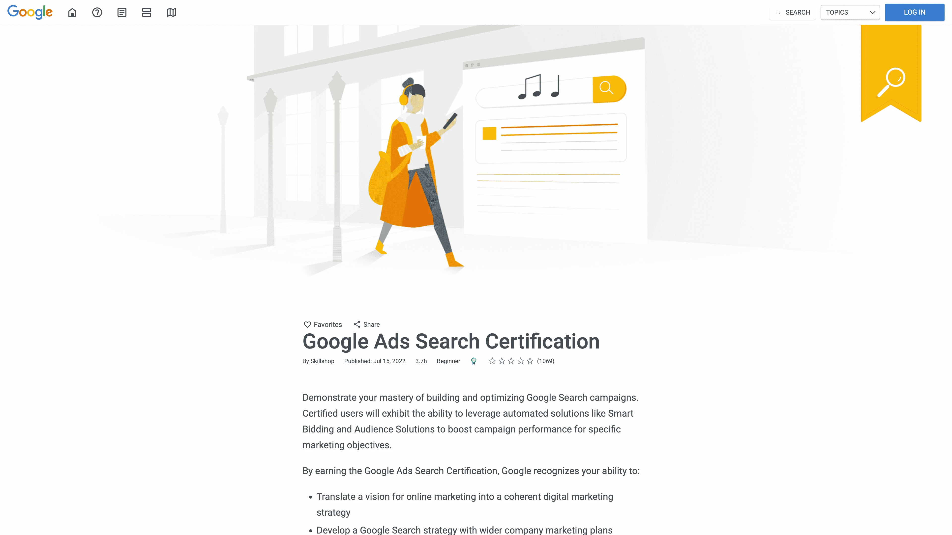 Google Ads Search Certification