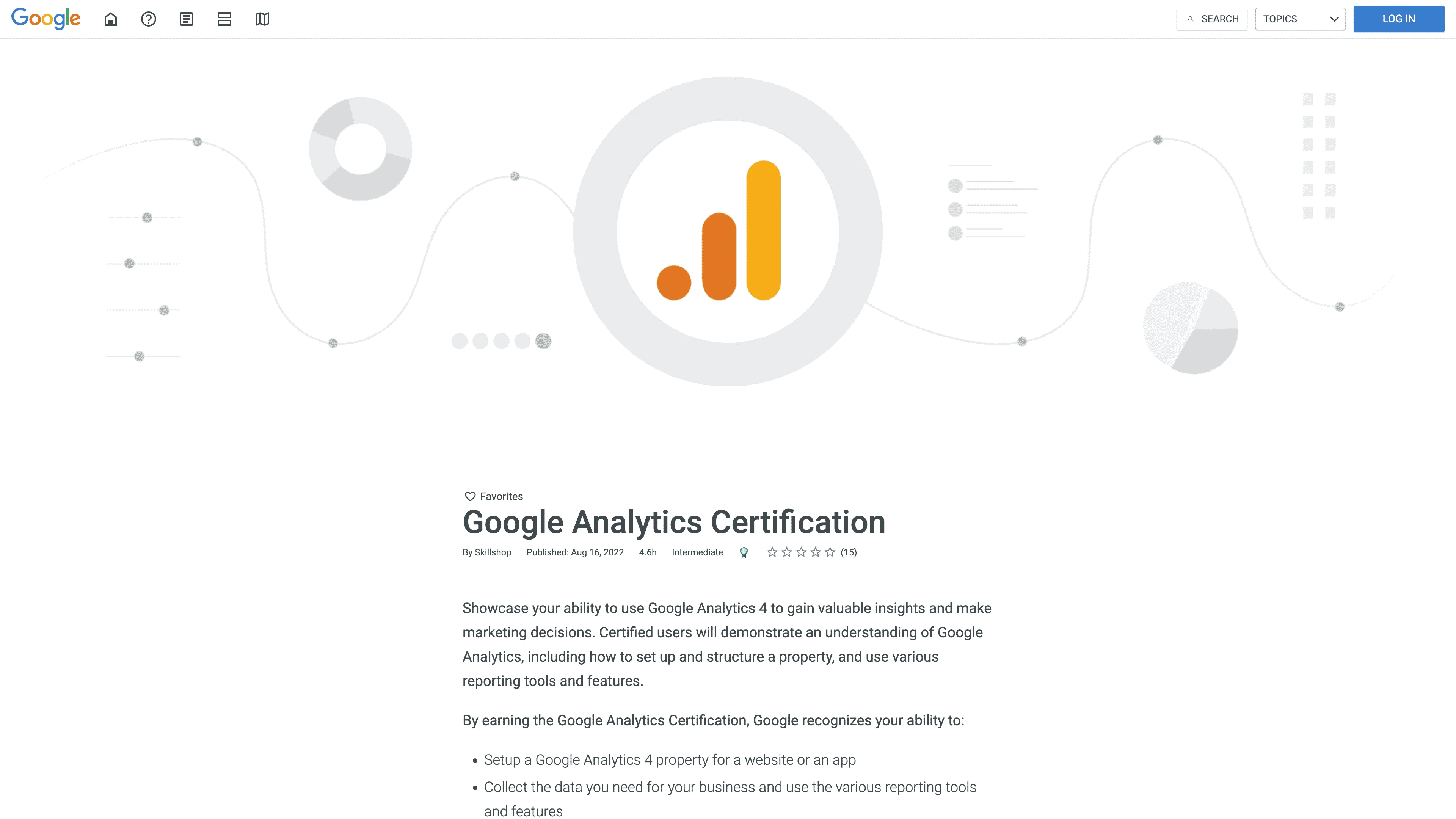 Google Analytics Certification