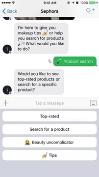 Sephora KIK bot