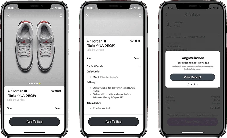 Snapchat Nike Jordan